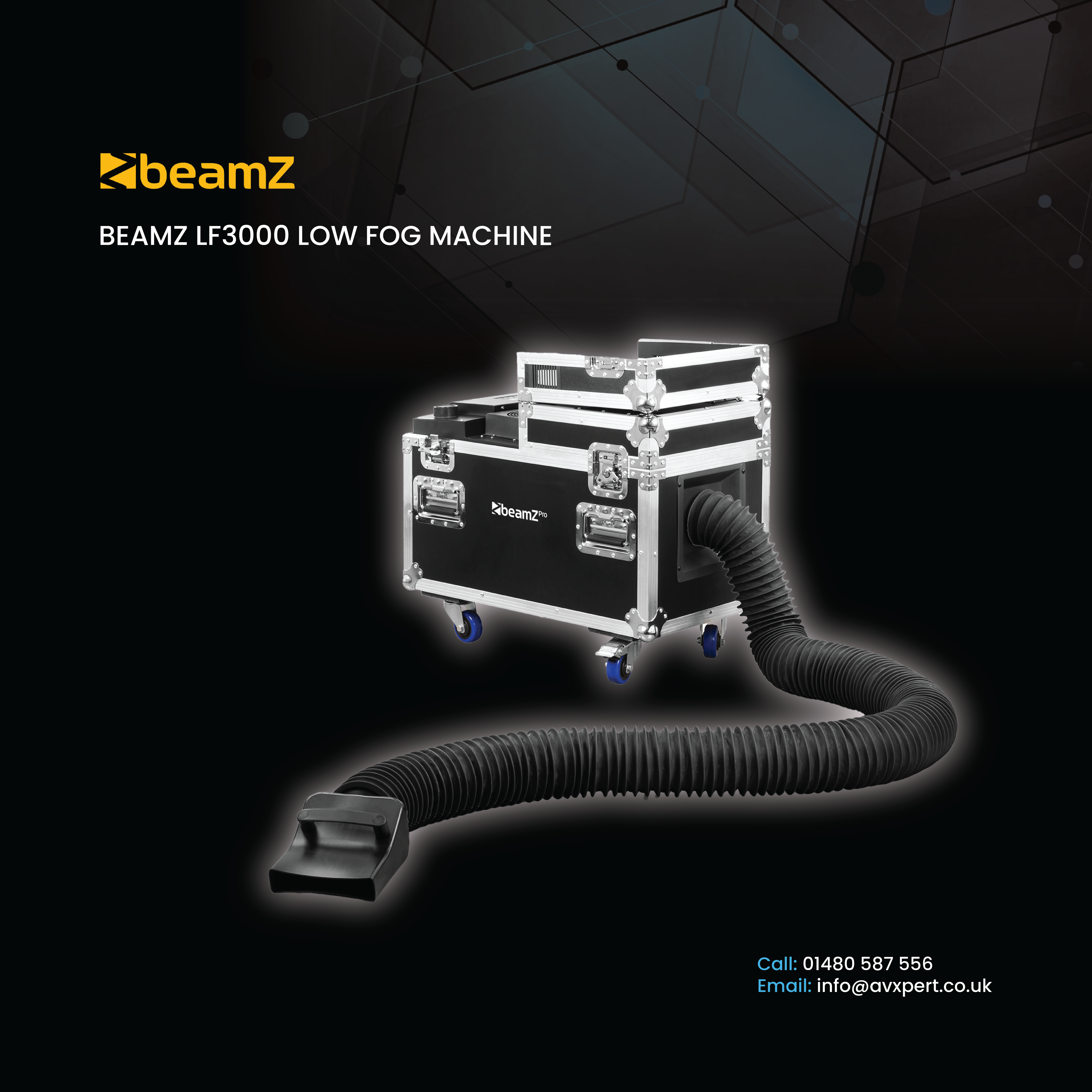 Product Highlight Series – BeamZ LF3000 Low Fog Machine